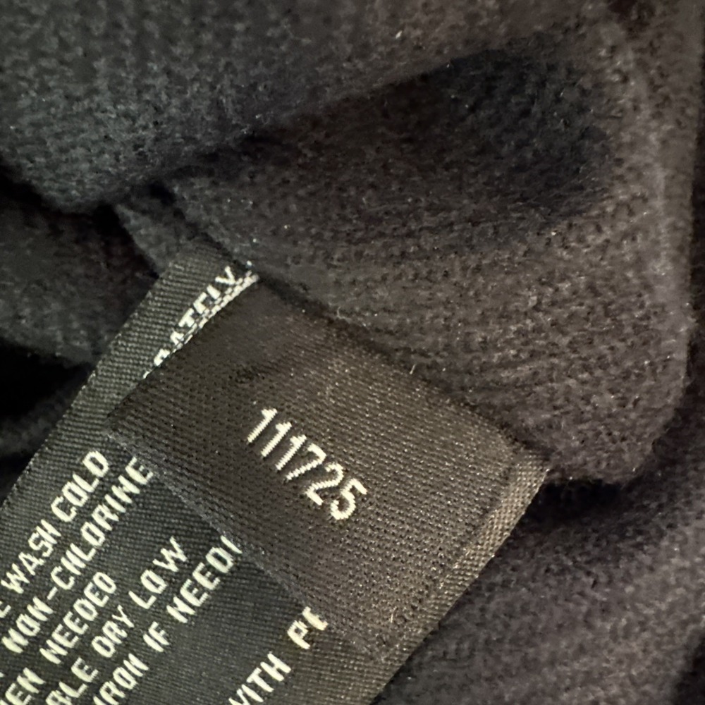 London Fog Navy Blue‎ Trench Coat Hooded Mid Length Belted Rain Jacket 2X - Picture 9 of 9